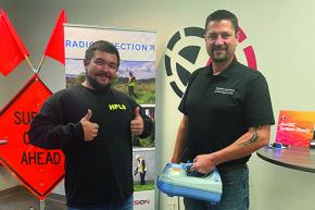 Philip Hays and Radiodetection Mike Nourse