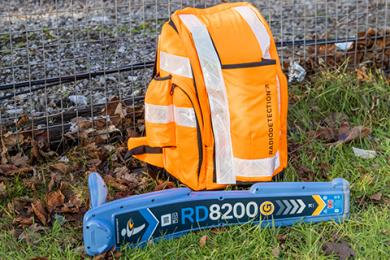 Radiodetection Quick Release Backpack