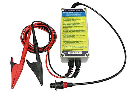 Radiodetection Koppeladapter mit Klemmen (LCC) für spannungsführende Leitungen/Kabel