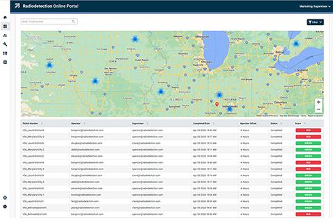 Radiodetection Locate Performance Management